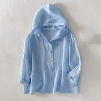 LIVA LINEN HOODIE