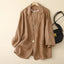 GIANNA LINEN BLAZER