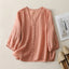 SOLANA LINEN BLOUSE