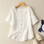 NICOLE LINEN BLOUSE