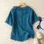 NICOLE LINEN BLOUSE