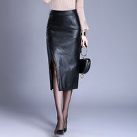 VERA™ LEATHER SKIRT