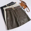 MILA™ LEATHER SKIRT