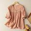 EVELYN LINEN BLOUSE
