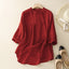 HEIDI LINEN BLOUSE