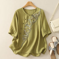 TAMAR LINEN BLOUSE