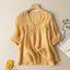 EVELYN LINEN BLOUSE