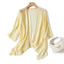 ALENA SILK CARDIGAN