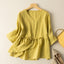 MILA LINEN BLOUSE