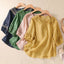 ALENA LINEN BLOUSE