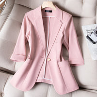SILVIA LINEN BLAZER