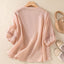 ALENA LINEN BLOUSE