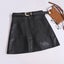 MILA™ LEATHER SKIRT
