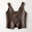 ALENA GENUINE LEATHER TOP