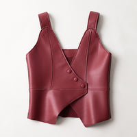 ALENA GENUINE LEATHER TOP