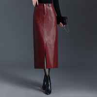 AMBER™ LEATHER SKIRT