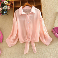 TINA LINEN BLOUSE