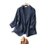 ALENA LINEN BLAZER