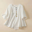 EDEN LINEN BLOUSE
