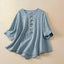 EDEN LINEN BLOUSE