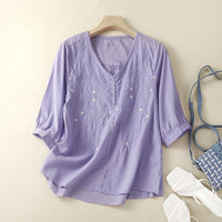 BONNIE LINEN BLOUSE