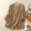 DINA LINEN BLOUSE