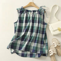 LIA LINEN TOP