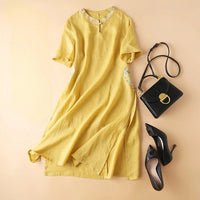 NOA LINEN DRESS