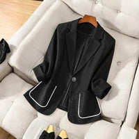 AMELIA LINEN BLAZER