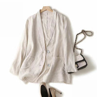 RITA LINEN BLAZER