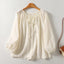 LIA LINEN BLOUSE