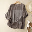 JULIA LINEN T-SHIRT