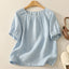 CLARA LINEN BLOUSE