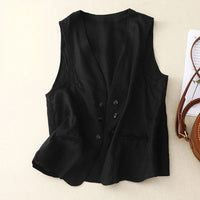 ÉLOISE LINEN VEST
