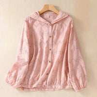 DANA LINEN HOODIE