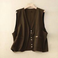HELENA LINEN VEST