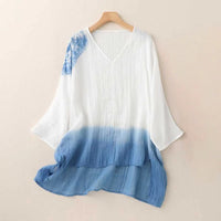 MARINA LINEN BLOUSE