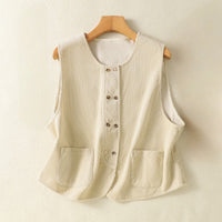 RILEY LINEN VEST