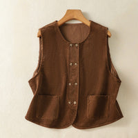 RILEY LINEN VEST