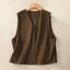 DANA LINEN VEST
