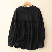 SCARLET LINEN SHIRT