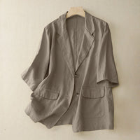 LOLA LINEN BLAZER