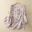 FLORA LINEN  BLOUSE