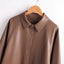 MELISSA™ GENUINE LEATHER  COAT