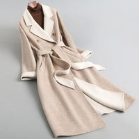 ALINA™ WOOL LONG COAT