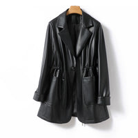 RITA™ GENUINE LEATHER COAT