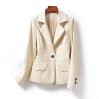 CASSIA™ LEATHER BLAZER