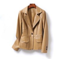 CASSIA™ LEATHER BLAZER