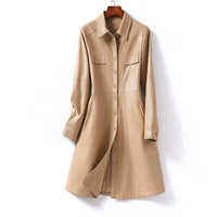 ADARA™ GENUINE LEATHER COAT