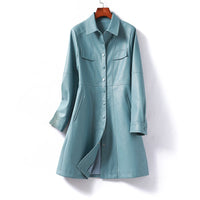 ADARA™ GENUINE LEATHER COAT